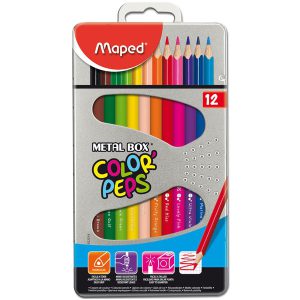 Chì màu Color'peps hộp thiếc - 12