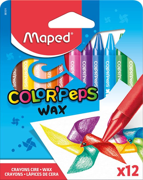 Màu sáp WAX Color'peps - 12