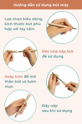 Hướng Dẫn Sử Dụng Bút Máy Tràng An Ta 2030