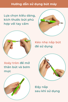 Hướng Dẫn Sử Dụng Bút Máy Tràng An Ta 2041